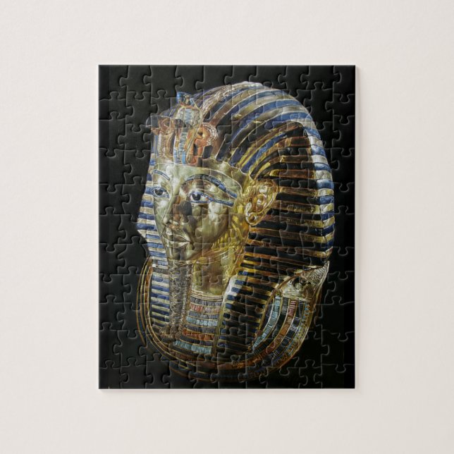 Guld- Tutankhamuns maskerar Pussel (Vertikal)