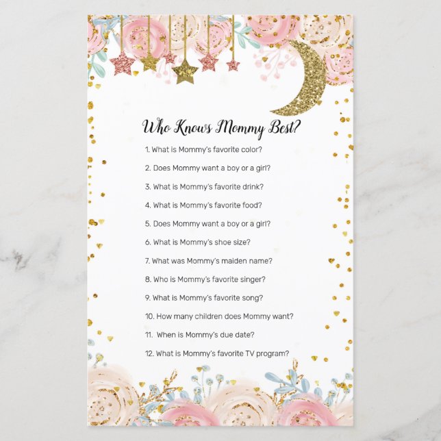 Guld twinkle Vem vet vem som spelar Mamma (Framsida)