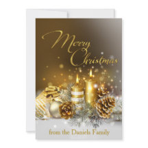 Guld undersöker elegant stor helgdag för god jul