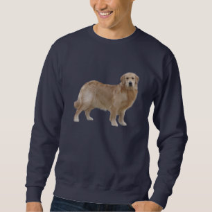 Guld- unisex- Retrievertröja Långärmad Tröja