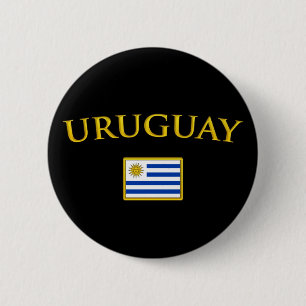 Guld- Uruguay Knapp