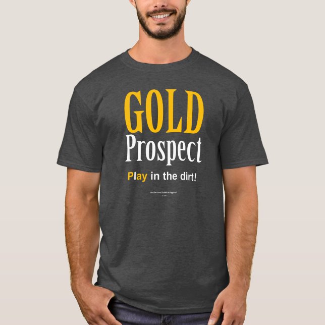 Guld- utsikt tee shirt (Framsida)