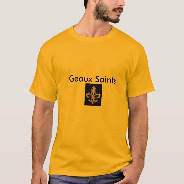 Guld- utslagsplatsGeaux Saints Tröja (Framsida)