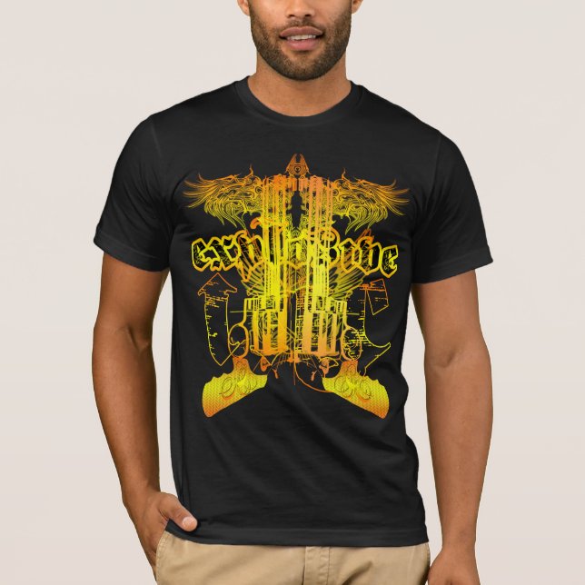 GULD- VAPEN T-SHIRT (Framsida)