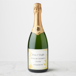 Guld vattenfärg folie minimalistisk 