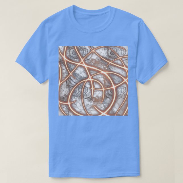 Guld Veils i Metall T Shirt (Design framsida)