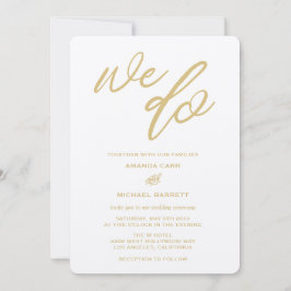 Guld vi gör skriptblocksinbjudan inbjudningar