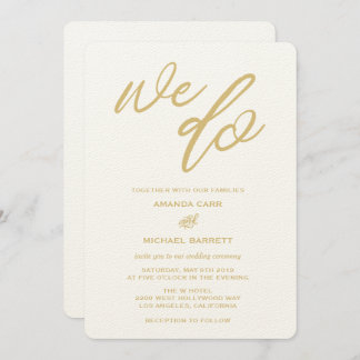 Guld vi gör skriptblocksinbjudan inbjudningar