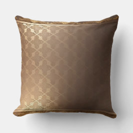 Guld vid Guld-Guld-trimen Dekorativ kudde