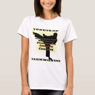 Guld- viktig för TKD-lärosatser Tee Shirt
