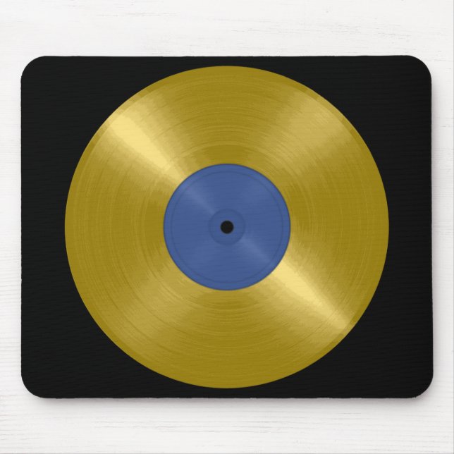 Guld Vinyl Record Album Musmatta (Framsidan)