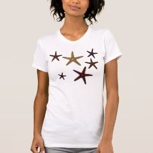 Guld, Violet & Orange STARFISH T-Shirt