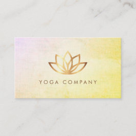 Guld- visitkort för vintage för