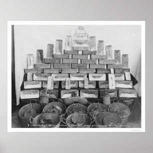 Guld- visning på Nome packar ihop 1906 Poster