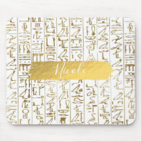 Guld & Vit Egyptisk Egypten Glam Modern Chic