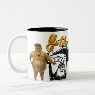 Guld Vito-mugg Två-Tonad Mugg