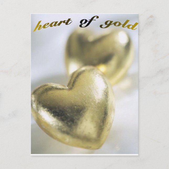 Guld-vykort Vykort (Framsida)