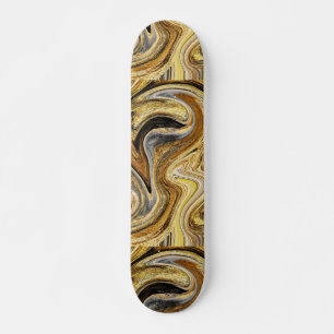 Guld Wave Mini Skateboard Bräda 18,5 Cm