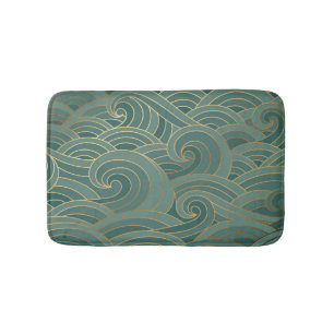 Guld Wave: Traditional Oriental Luxury Badrumsmatta