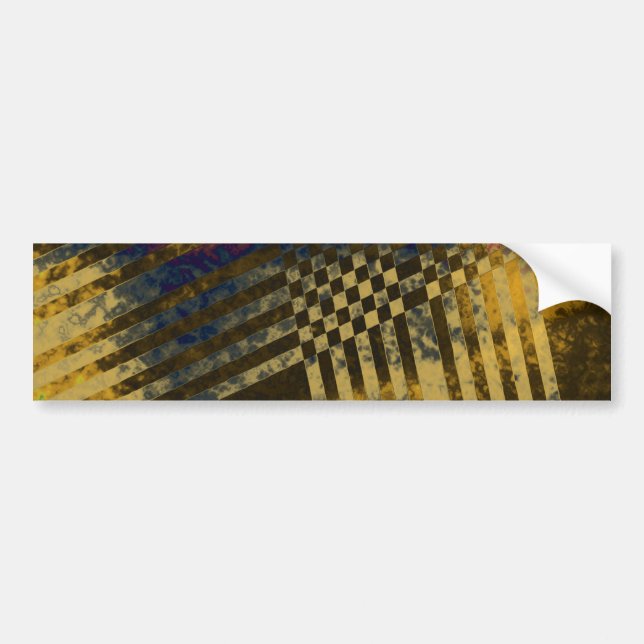 Guld Weave Bildekal (Framsidan)