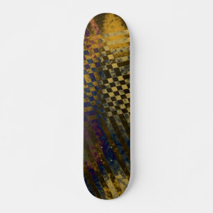 Guld Weave Skateboard Bräda 19,5 Cm