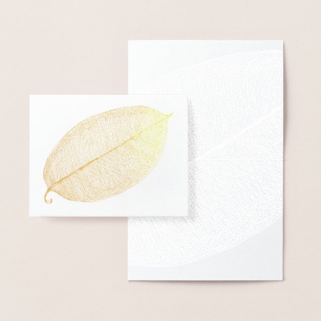 Guld White Löv Grid Illustration Foil Card Folierat Kort (Display)
