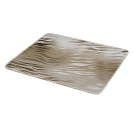 Guld Zebra tryck Ombre