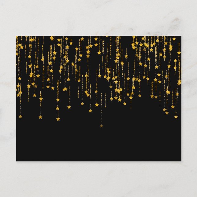 Gulda Stjärnor Vykort (Framsida)