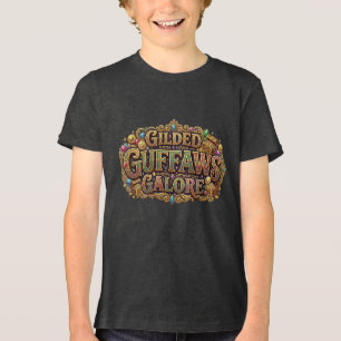 Guldade gapfloder galore – Lyxiga skratt grafisk t Shirt