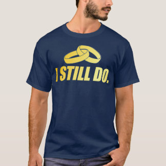 Guldäktenskap Gör Fortfarande Gåva T Shirt