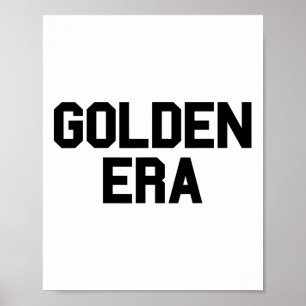 Guldålderns Retro Stil Gamla Skolan Bodybuilding O Poster