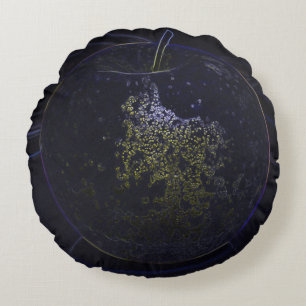 guldäpple rund kudde