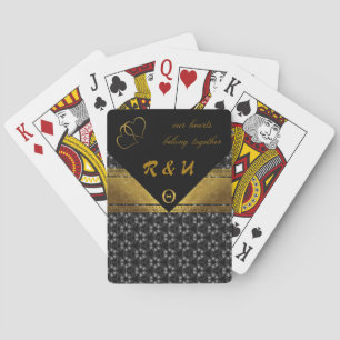 Guldårsdag Patterned Casinokort
