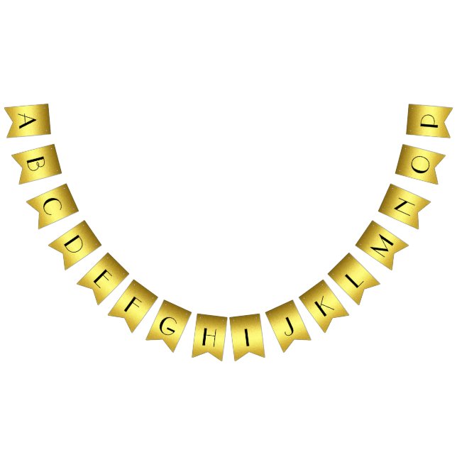 guldbanderoll elegant för personlig vimplar (Alla)