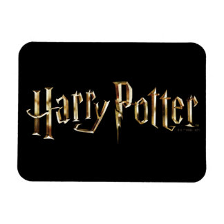 Guldbelagt Harry Potter-logotyp Magnet