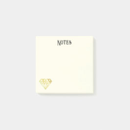 Guldblyerts Post-it-lappar Post-it Block