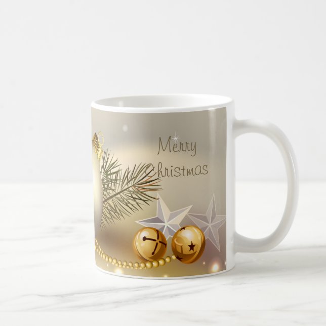 Guldbollar, Klockor och stjärnor Kaffemugg (Höger)