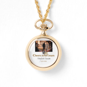 Guldbollar till 60-årsdagen bröllop armbandsur