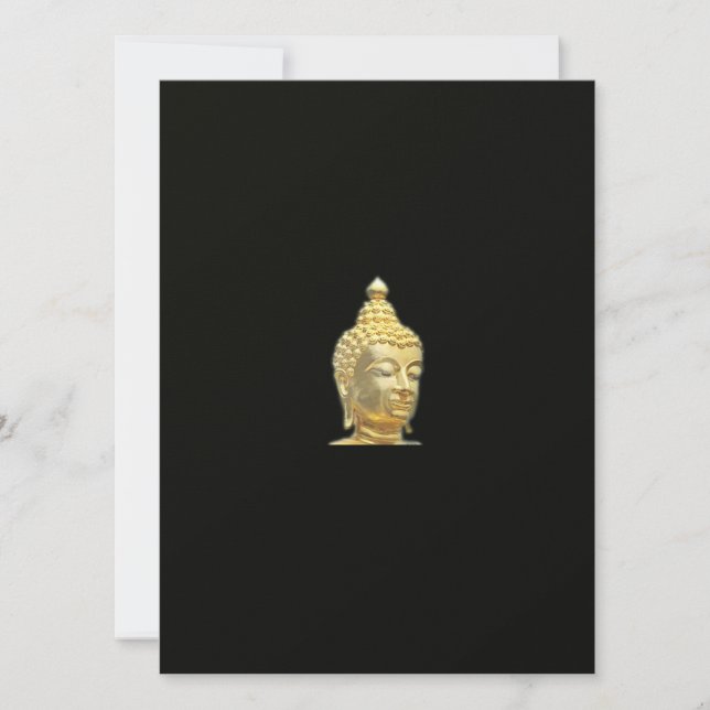 guldbudha i svart (Framsida)