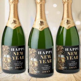 Guldchampagne Nyårsfest