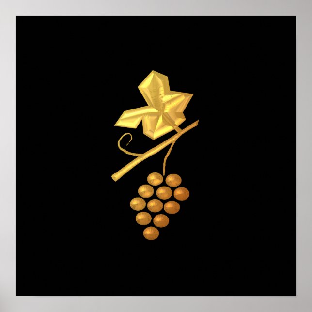 Gulddruvor (3-D) Poster (Framsidan)