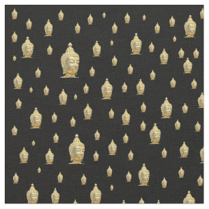 Gulden buddha tyg