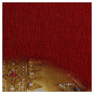 Gulden buddha tyg