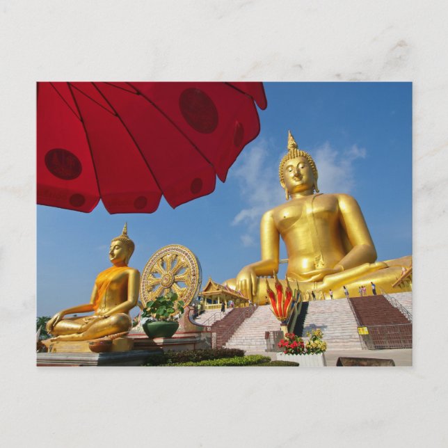 Gulden buddha vykort (Framsida)