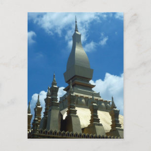 Gulden stupa top lao vykort