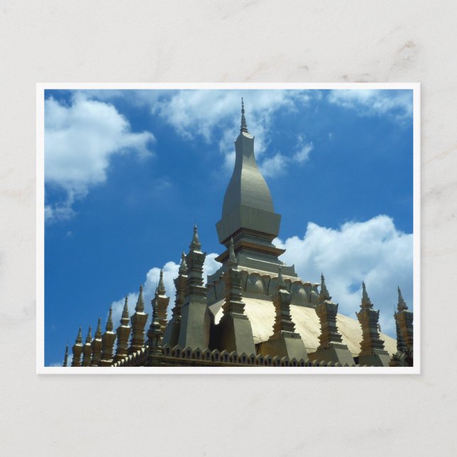 Gulden stupa top vykort (Framsida)