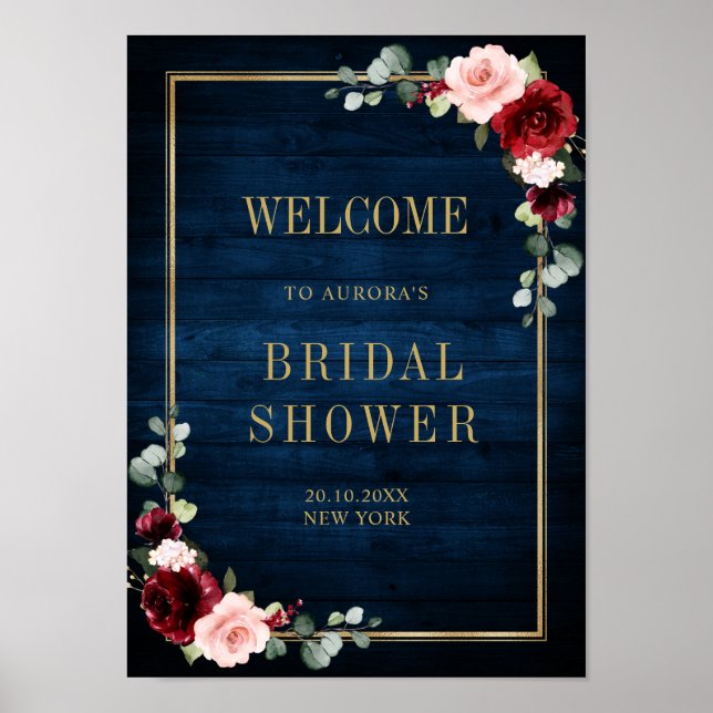 Guldet  marktometriskt välkomstmeddelande för den  poster (Framsidan)