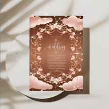 Guldet Ornate-Blommigten Ro