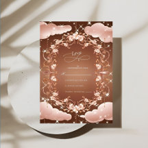 Guldet Ornate-Blommigten Ro