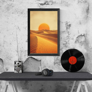 Guldets sand – Resa till Sahara från förr Poster